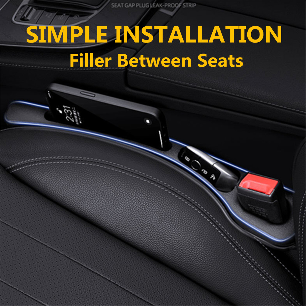 Car Accessories Xcent - 2X Autositz-Lückenfüller zwischen den Sitzen, Dekoration
