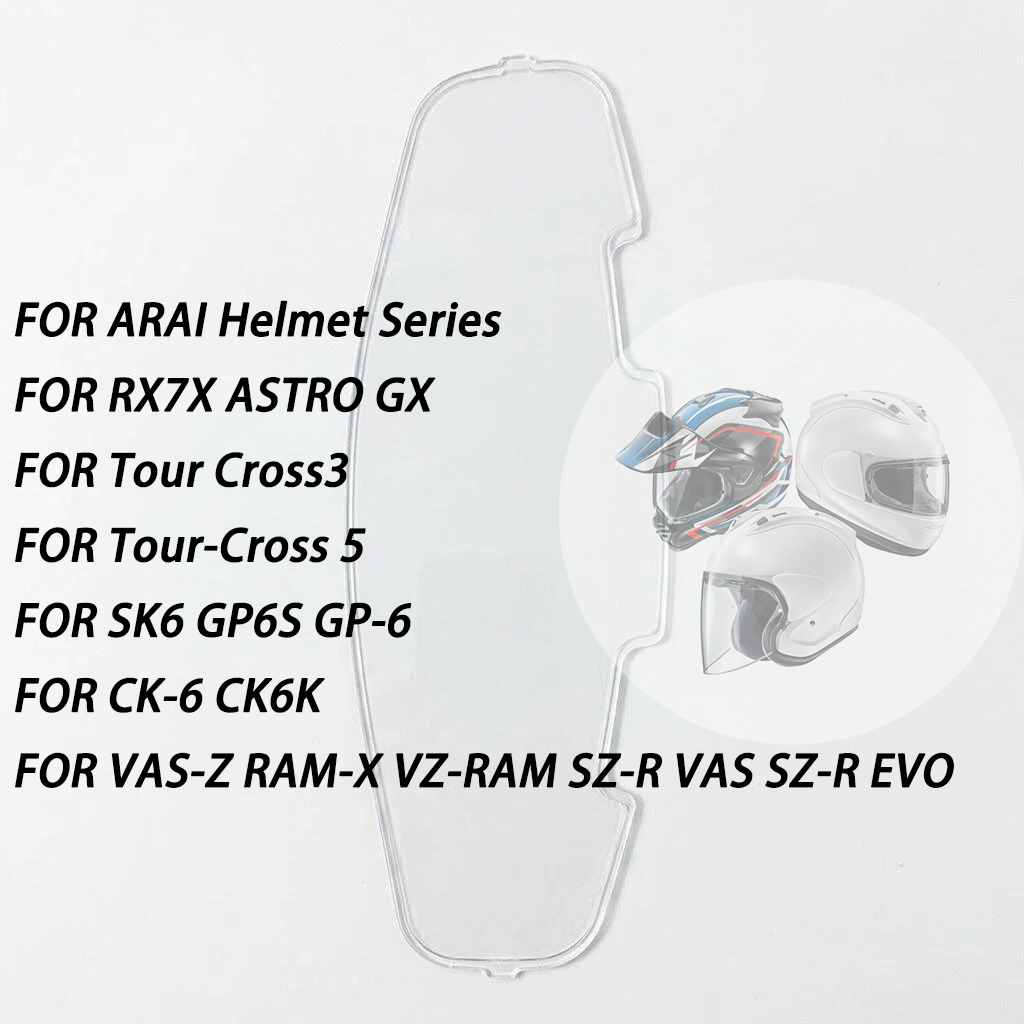 Car Accessories Xcent - Motorradhelm-Visier Anti-Beschlag-Einsatz für Arai Tour-Cross 3