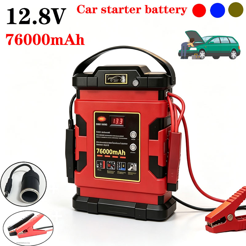 Portable Jump Starter - Beliebter Hochleistungs-12,8V-Batterie-Starthilfe für Fahrzeuge, Busse, LKWs
