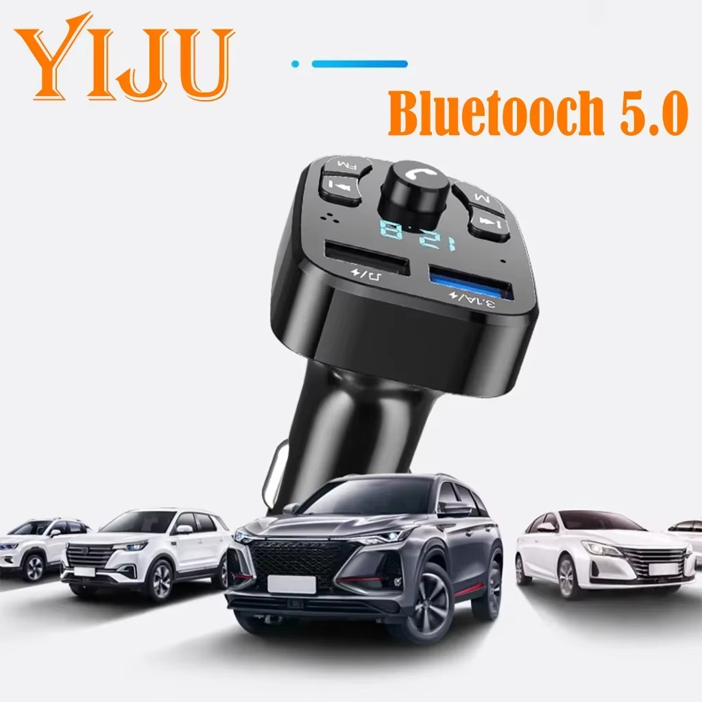 Fm Transmitter - Auto Bluetooth 5.0 FM Sender, Wireless