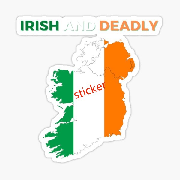 Car Accessories Ireland - Irland Autodekorationsaufkleber und Fensterdekoration Autozubehör