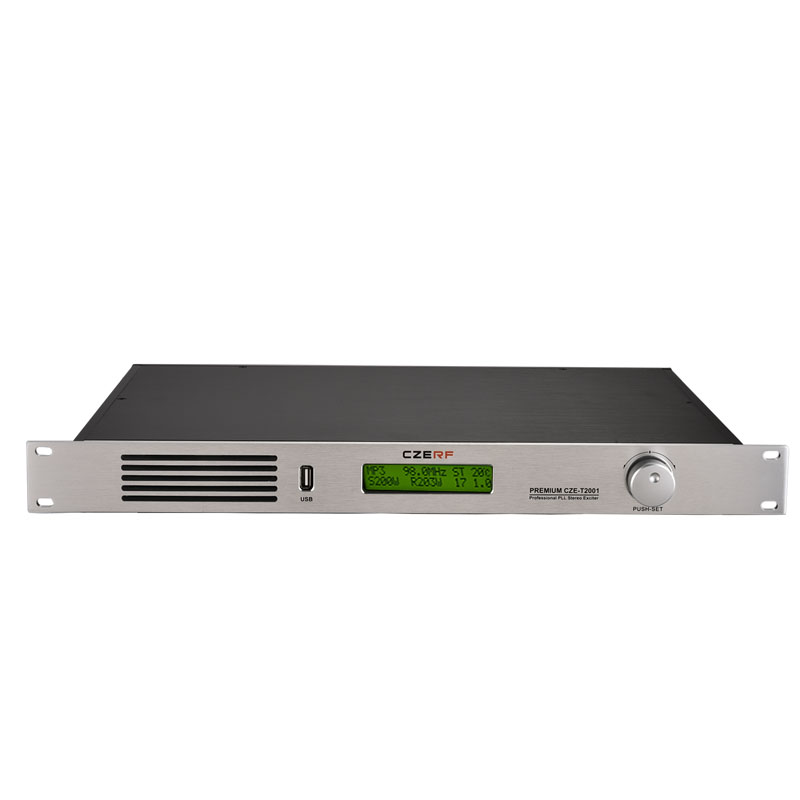 Fm Transmitter - CZE-T2001 Mini-Verstärker Professioneller Rundfunk-USB-FM-Stereo-PLL-Sender mit 150