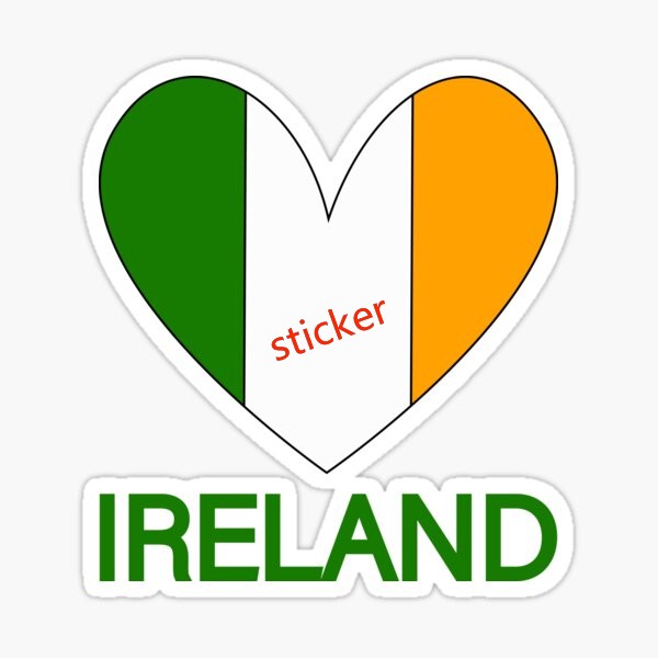 Car Accessories Ireland - Irland Aufkleber Aufkleber Auto LKW Motorrad