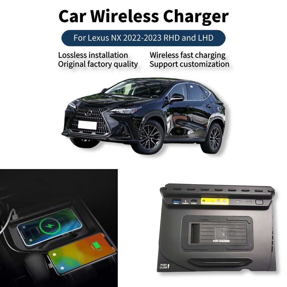 Wireless Car Charger - MOCENDO Kabelloses Ladegerät für LEXUS NX