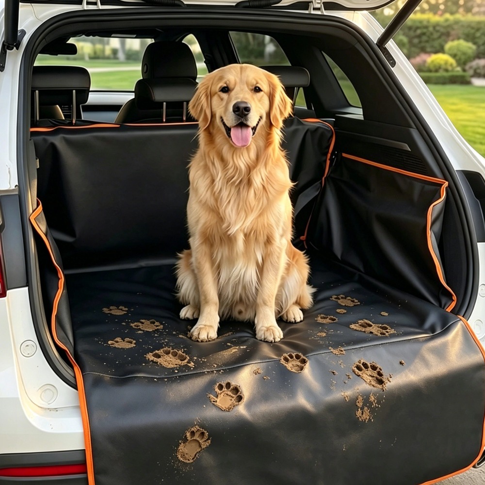 Car Accessories For Road Trip - Auto-Innenausstattung Anti-Schmutz Haustiermatte Wasserdichter Autositzbezug Haustier-Reisematte