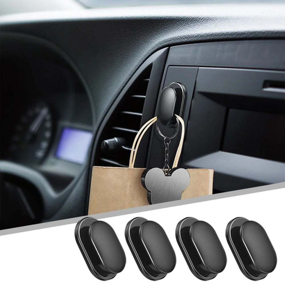 Car Accessories For Interior - Mini-Autohaken Innenraum-Aufbewahrungshalter für USB-Kabel, Kopfhörer, Schlüssel,