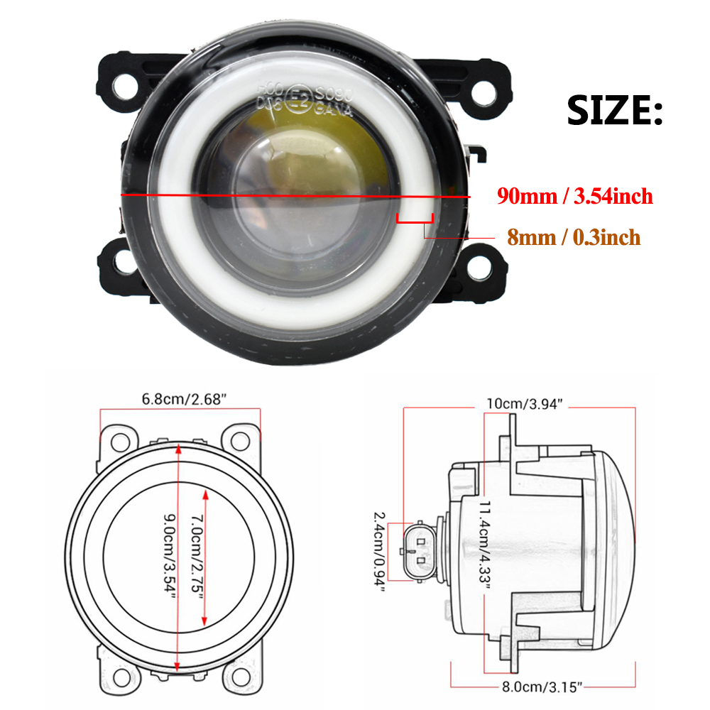 2 X Auto Vorderen Stoßfänger A – Car Accessories Xcent Bewertung und Preis