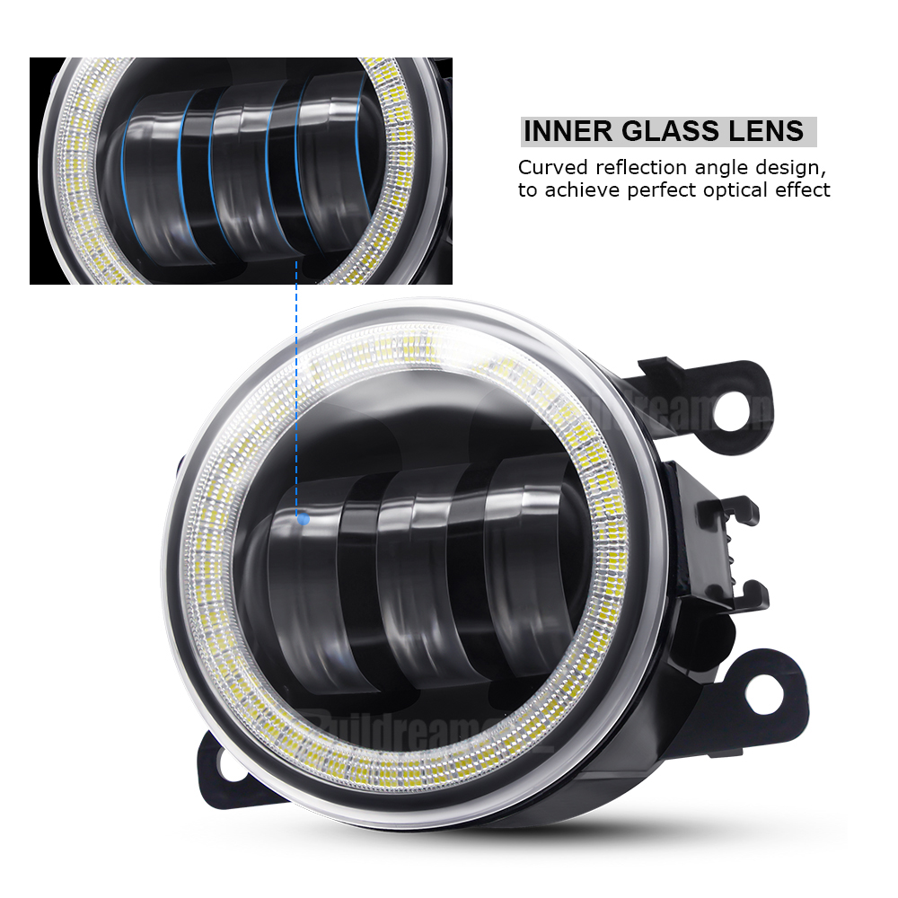 2X Angel Eye Nebel Licht Für S – Car Accessories Xcent Bewertung und Preis
