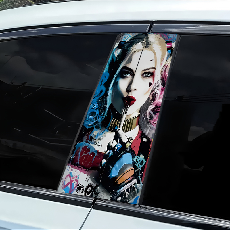 2 Stück Auto-B-Säulen-Aufklebe – Car Accessories Joker Bewertung und Preis