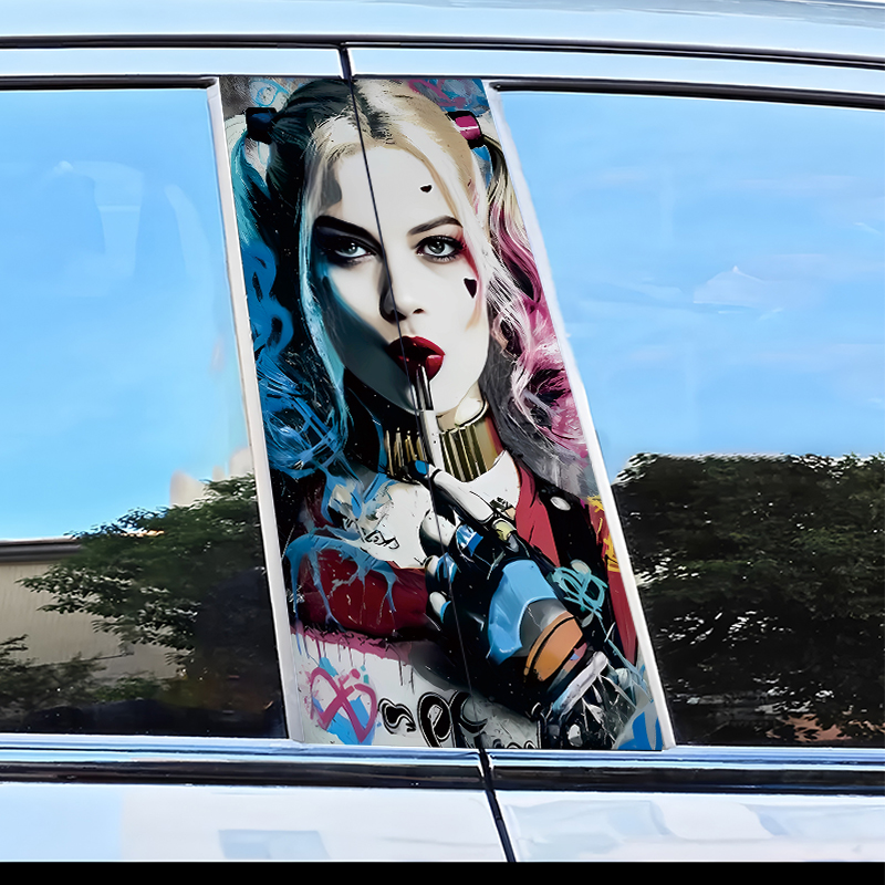 2 Stück Auto-B-Säulen-Aufklebe – Car Accessories Joker Bewertung und Preis