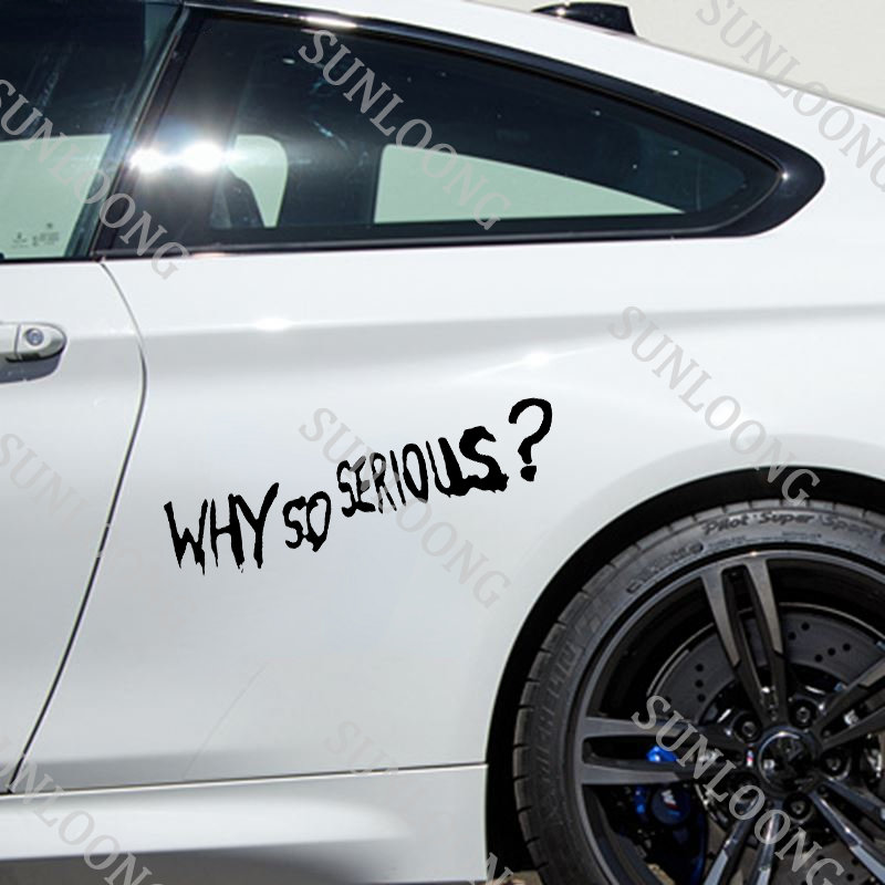 Personalisierte Warum So Ernst – Car Accessories Joker Bewertung und Preis