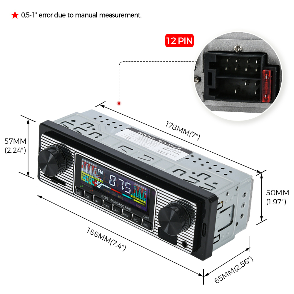 Vintage Autoradio Fahrzeug Int – Fm Transmitter Bewertung und Preis