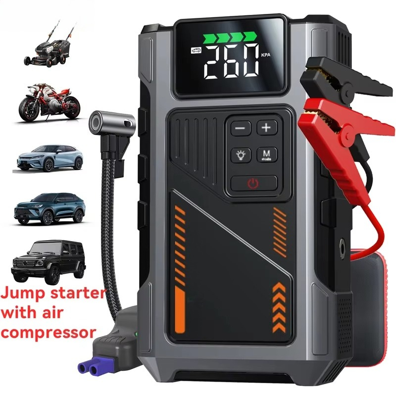 Tragbarer Auto-Starthilfekompr – Portable Jump Starter Bewertung und Preis