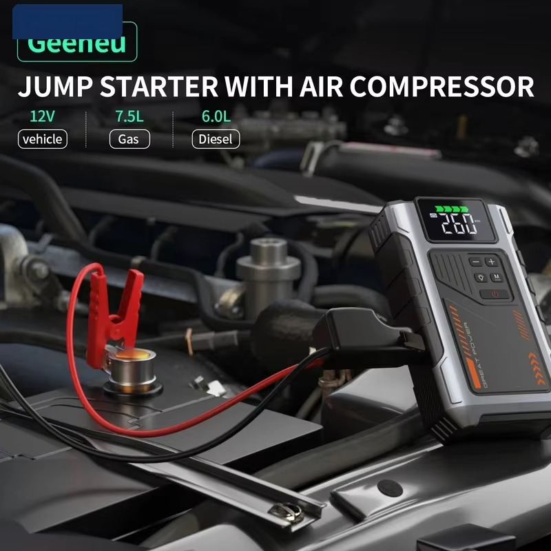 Tragbarer Auto-Starthilfekompr – Portable Jump Starter Bewertung und Preis