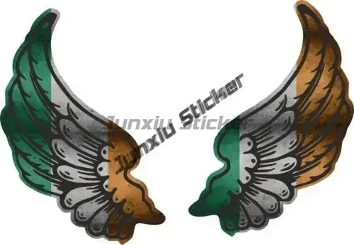 Irland Flagge Flügel Kreative  – Car Accessories Ireland Bewertung und Preis