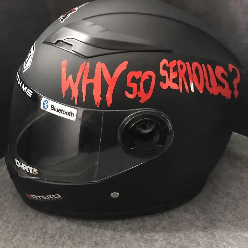 Autoaufkleber WARUM SO SERIOUS – Car Accessories Joker Bewertung und Preis