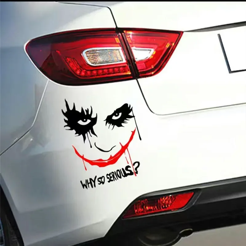 Autoaufkleber WARUM SO SERIOUS – Car Accessories Joker Bewertung und Preis