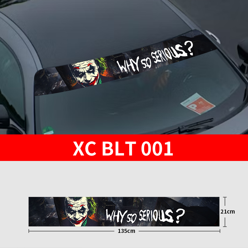 Why So Serious Autoaufkleber,  – Car Accessories Joker Bewertung und Preis