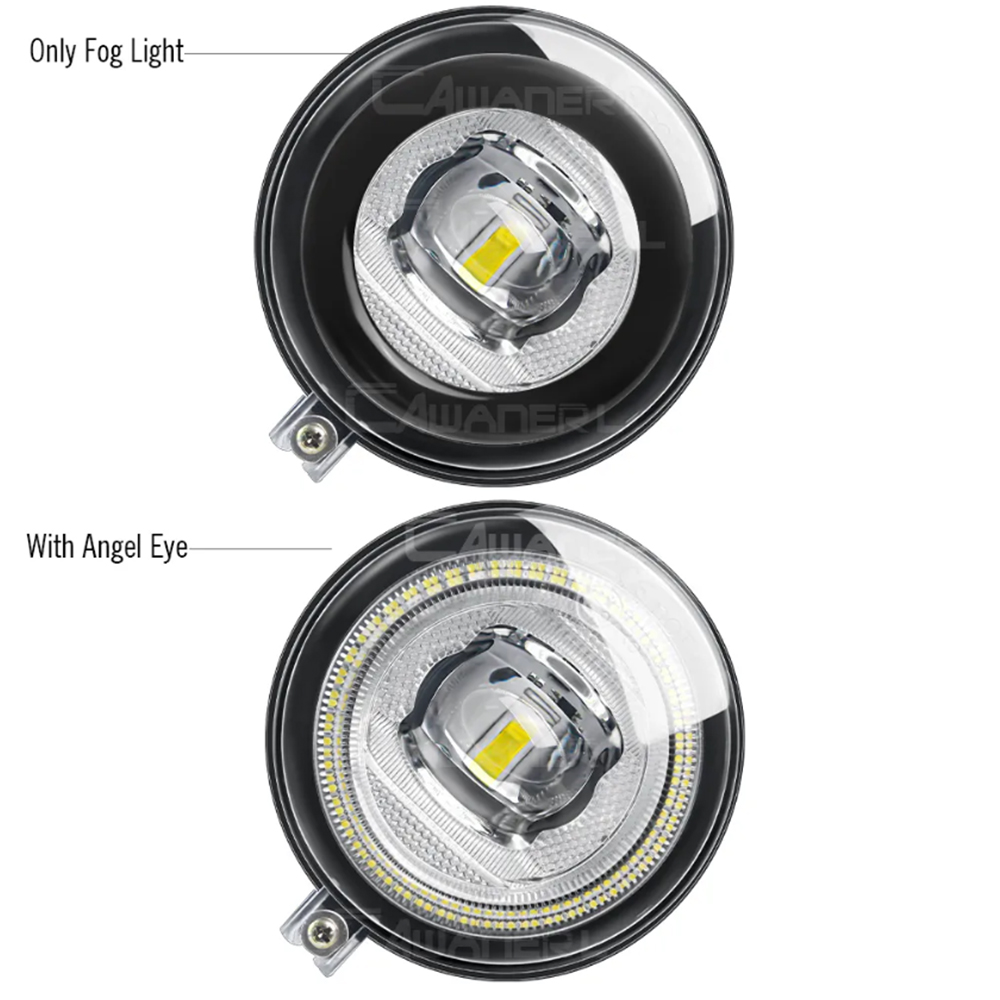 2X30W 6000LM LED Angel Eye Neb – Car Accessories Xcent Bewertung und Preis
