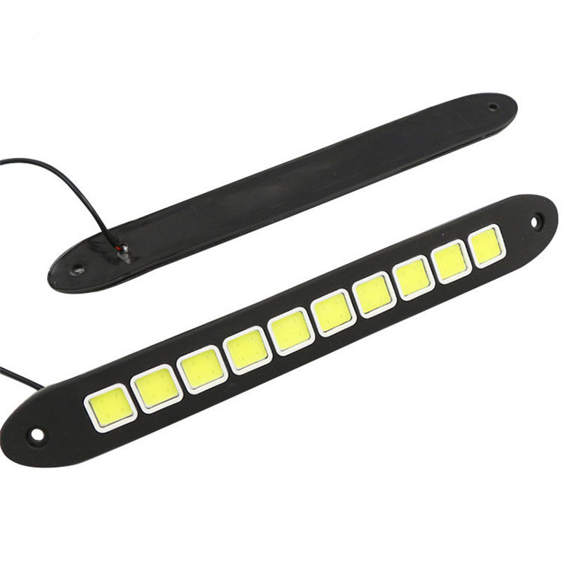 1/2 stücke DRL COB Auto LED Ta – Car Accessories For Road Trip Bewertung und Preis