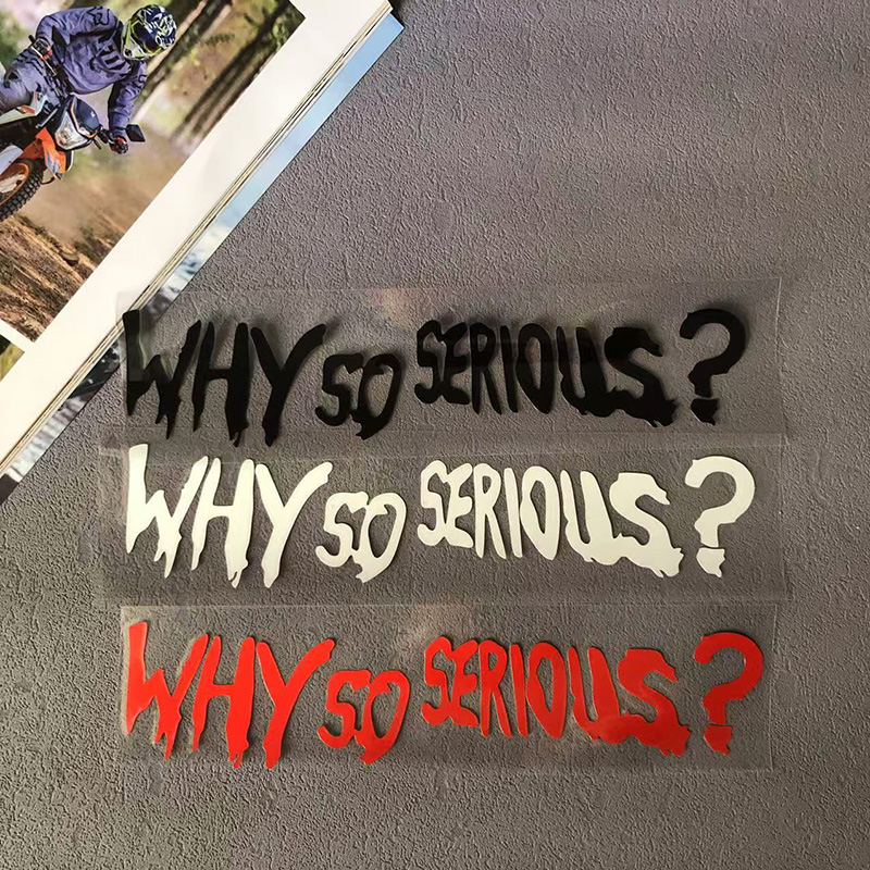 Warum so ernst, Aufkleber, Mot – Car Accessories Joker Bewertung und Preis