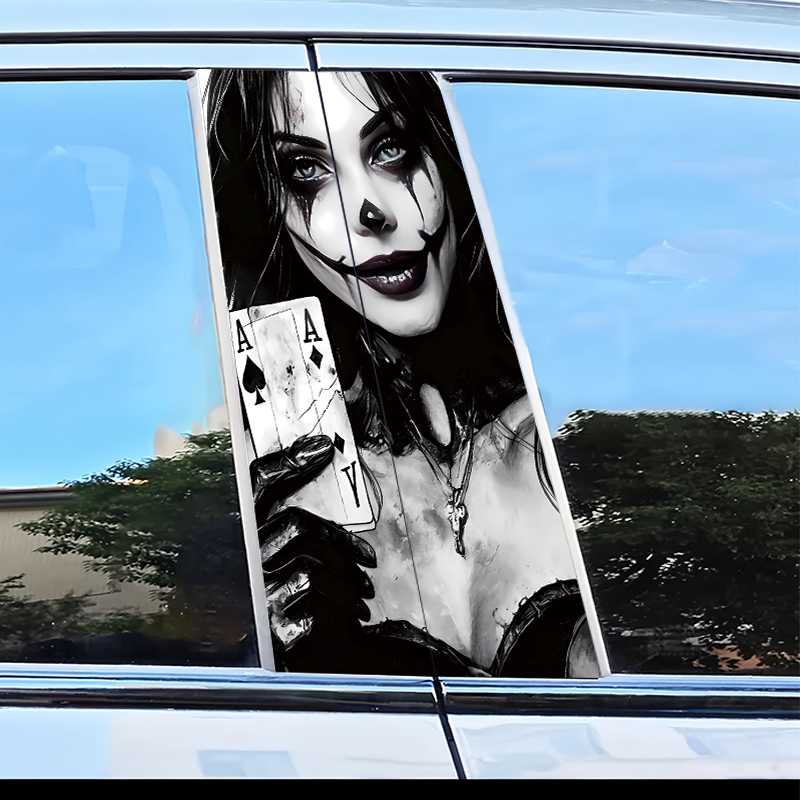 2 Stück Auto-B-Säulen-Aufklebe – Car Accessories Joker Bewertung und Preis