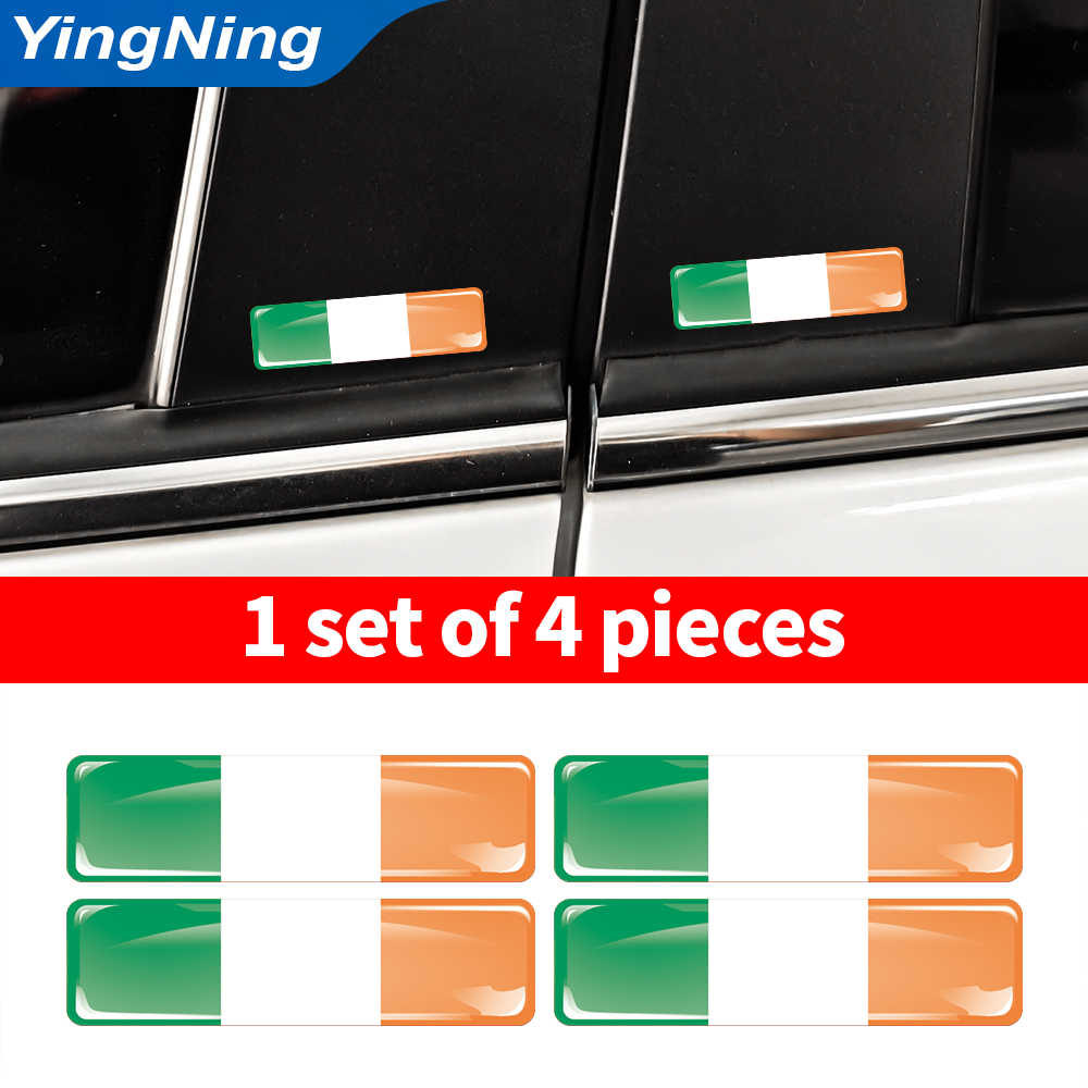 4 Stück Irland-Flaggen-Autoauf – Car Accessories Ireland Bewertung und Preis