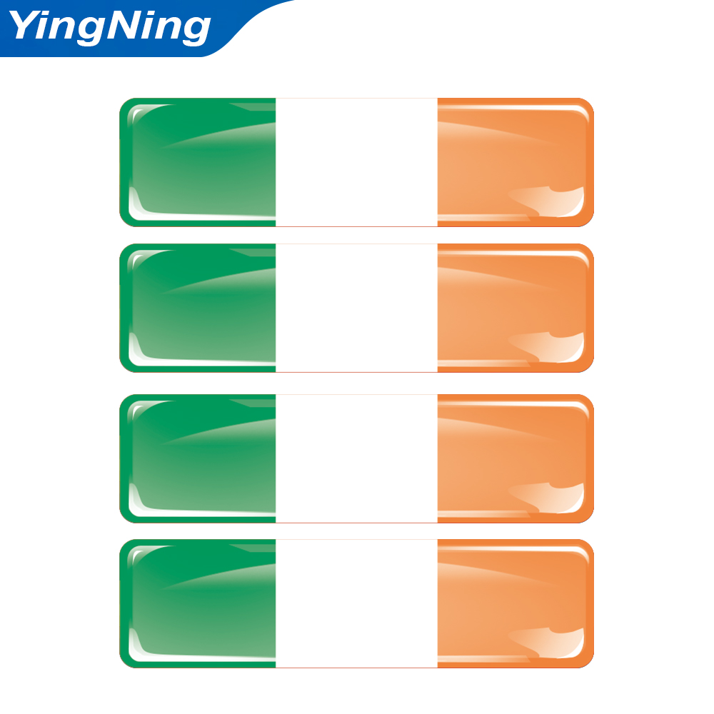 4 Stück Irland-Flaggen-Autoauf – Car Accessories Ireland Bewertung und Preis