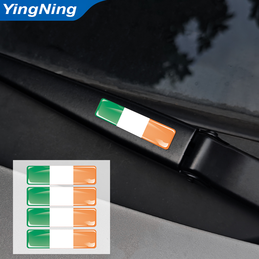 4 Stück Irland-Flaggen-Autoauf – Car Accessories Ireland Bewertung und Preis