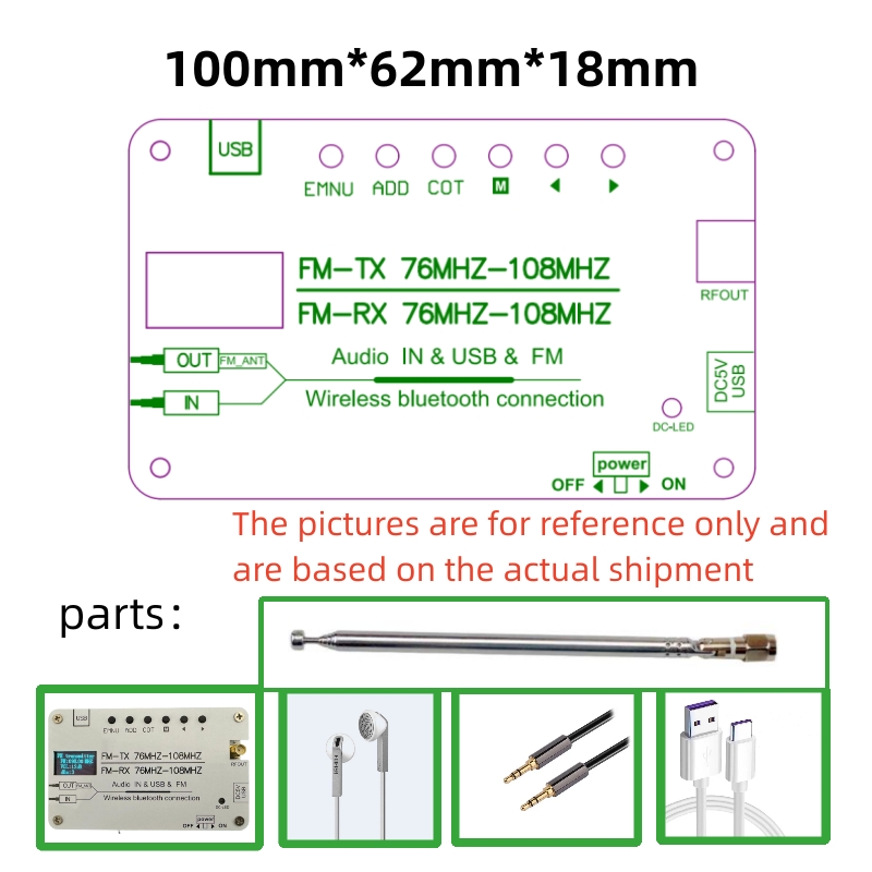 FM-Stereo-Sender FM-Sender 76- – Fm Transmitter Bewertung und Preis
