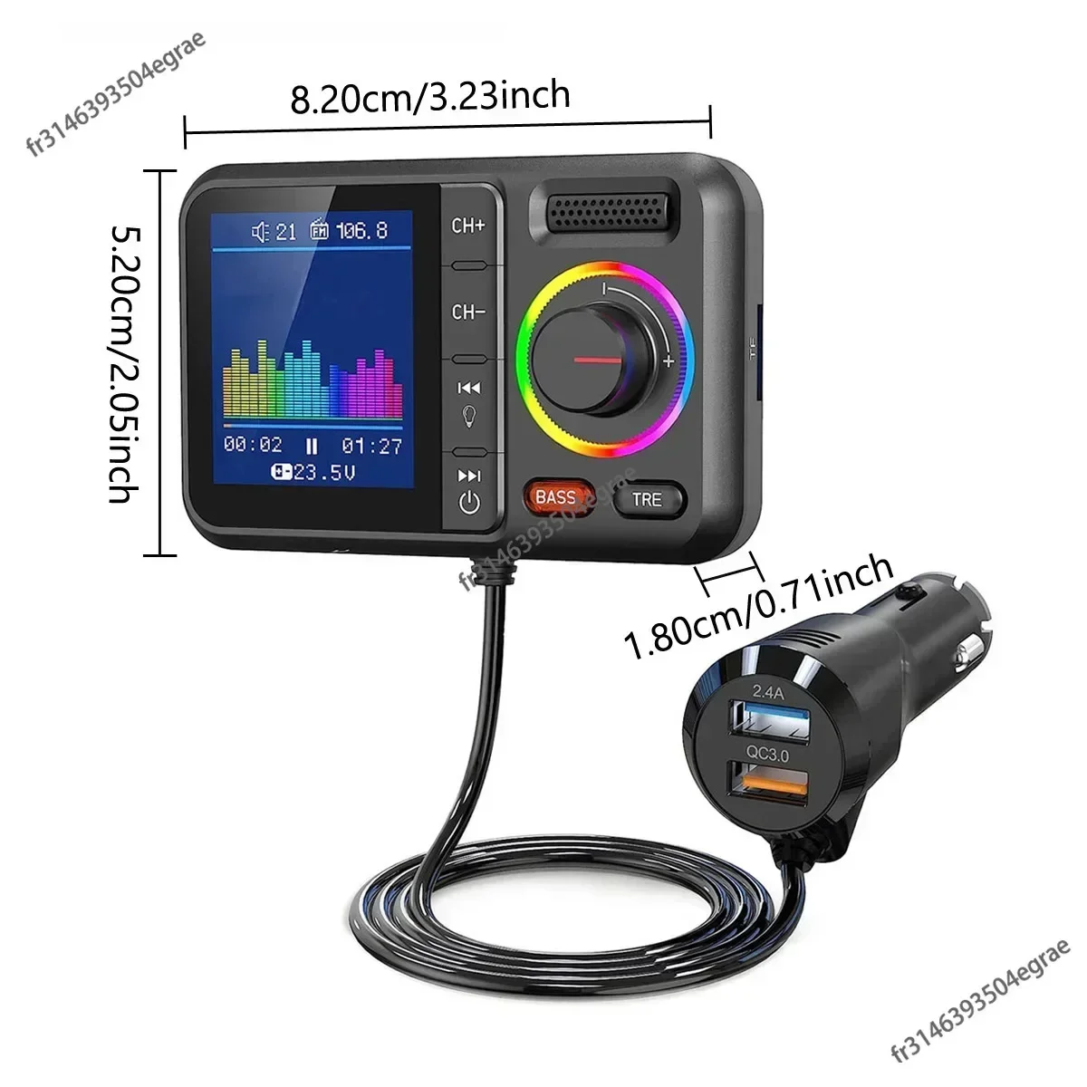 Drahtloser FM-Transmitter mit  – Fm Transmitter Bewertung und Preis